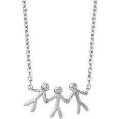 ByBiehl Smykker ByBiehl Together Family 3 Necklace - Silver