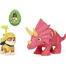 Paw Patrol Toy Figures Spin Master Paw Patrol Dino Rescue Rubble & Tricertops