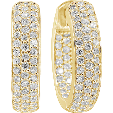Sif Jakobs Imperia Earrings - Gold/White