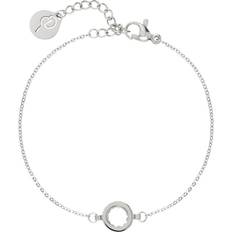 Edblad monaco armband Edblad Monaco Mini Bracelet - Silver/Transparent