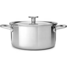 KitchenAid Autres Pots KitchenAid Multi-Ply avec couvercle 4.91 L 24 cm