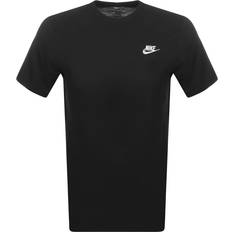 NIKE Sportswear Club Men's T-shirt - Black/White