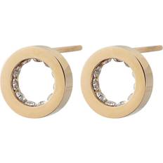 Edblad örhänge monaco Edblad Monaco Studs Mini - Gold/Transparent