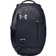 Under Armour Hustle 4.0 Backpack - Black/ Black/Silver