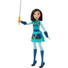 Principessa Action Figures Hasbro Disney Princess Warrior Mulan Doll with Sword E8628