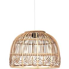 Holz Lampenschirme Globen Lighting Bali Natural Lampenschirm 50cm