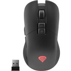 Rosso Mouse da Gioco Genesis Zircon 330 Wireless Mouse