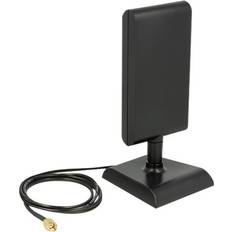 Sma antenne DeLock WLAN RP-SMA Antenne Wi-Fi 6 dBi 2.4 GHz 9 dBi 5,15 5,875 GHz