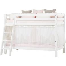 HoppeKids Curtain with Tulle for Half High and Bunkbed 35.4x78.7"