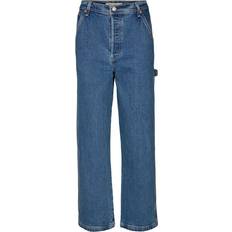 Levi's Ribcage Straight Ankle Jeans - Azul Denim