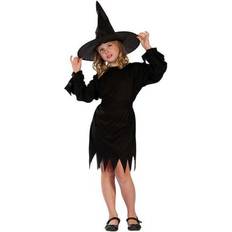 Barn - Häxor Maskeradkläder Hisab Joker Black Witch Childrens Costume