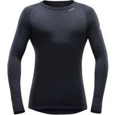 Herre - Slim T-skjorter & Singleter Devold Expedition Shirt Men - Black