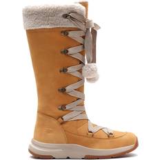 Kanten Laarzen uitverkoop Timberland Mabel Town Wp Tall Mukluk Wheat - Beige/Bruin