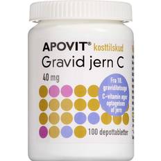 Apovit Gravid Jern C 100 stk