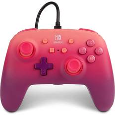 PowerA Enhanced Wired Controller (Nintendo Switch) - Fuchsia Fantasy