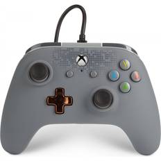 Gråa - Xbox One Handkontroller PowerA Enhanced Wired Controller (Xbox One) – Zen Grey