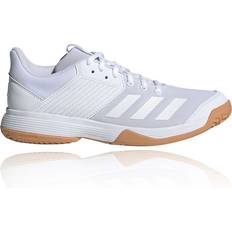 Adidas White Volleyball Shoes adidas Ligra 6 M - Cloud White/Cloud White/Gum