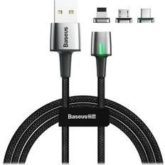 Baseus Magnetic USB A-Lightning/USB C/USB Micro-B 2m