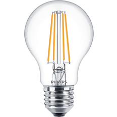 Clásico Bombillas Philips LED E27 A60 3er Set Leuchtmittel 7W 806lm 2700K warmweiss 6x6x10,4cm