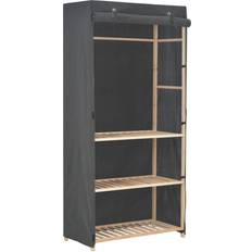 vidaXL 3-Tier Garderobeskab 79x170cm