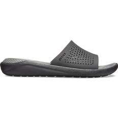 Crocs Unisex Slides Crocs LiteRide Slide - Black/Slate Gray