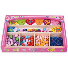 Perle New Classic Toys Wooden Beads Hearts