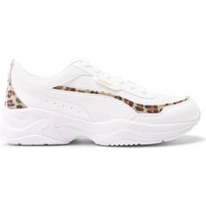 Kunstpelz Sneakers Puma Cilia Mode Leo W - White/Gold