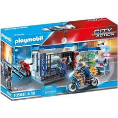 City Action Police Prison Escape with Motorcycle 70568