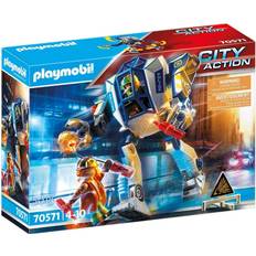 Polices Play Set Playmobil City Action Special Operations Police Robot 70571