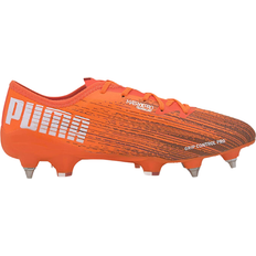 Men - Polyester Football Shoes Puma Ultra 2.1 MxSGM - Shocking Orange/Puma Black