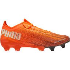 Oranje - Vrouw Voetbalschoenen Puma Ultra 1.1 FG/AG - Orange/Black