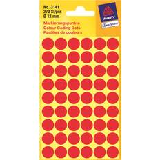 Rood Labels Avery Red Dot Stickers