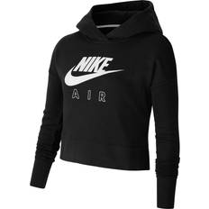 128/134 Sudaderas con capucha Nike Air Primaria y Colegio Hoodies - Negro