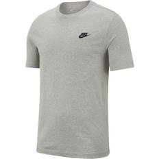 XS T-shirts Nike Sportswear Club T-shirt - Dark Grey Heather/Black