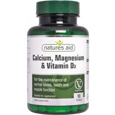 Natures Aid Calcium, Magnesium & Vitamin D3 90 st