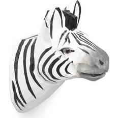 Ferm Living Animal Hand Carved Hook Zebra