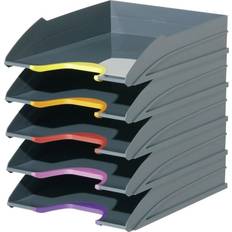 Bandejas de cartas Durable Varicolor Tray Set