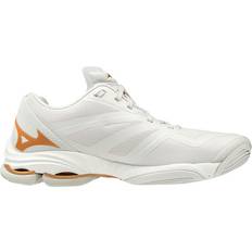 Dame - Hvid Volleyballsko Mizuno Wave Lightning Z6 W - Nimbus Cloud/10135C/White