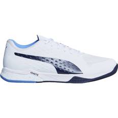 Puma 40 Zapatillas de balonmano Puma Explode 1 W - Puma White/Peacoat/Blue/Gray