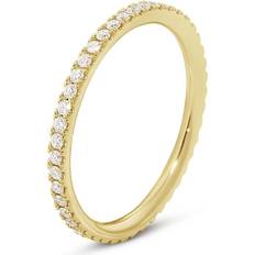 Georg jensen aurora Georg Jensen Aurora Ring - Gold/Diamonds (0.26ct.)