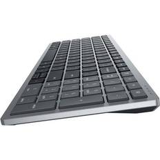 Kyllä - Saksetyyppinen Näppäimistöt Dell Multi-Device Wireless Keyboard and Mouse Combo KM7120W