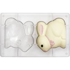 Baktillbehör Decora Pralinform Rabbit 3D Chokladform 20 cm