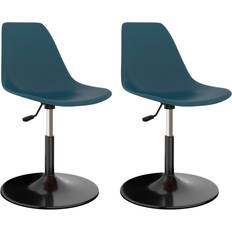 vidaXL - Kitchen Chair 87cm 2pcs