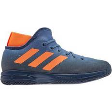 Zapatillas de deporte de raqueta Adidas Phenom Blue/Orange Unisex Zapatos Tenis Azul