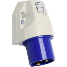 Bleu Multiprises Walther Werke 610306 610306 Prise murale mâle CEE 16 A 3 pôles 230 V