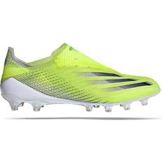 Artificial Grass (AG) - Yellow Football Shoes adidas X Ghosted+ Artificial Grass M - Solar Yellow/Core Black/Royal Blue