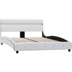 vidaXL Bed Frame with LED 69.5cm