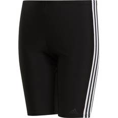 Nylon Maillots de bain Adidas Junior 3 Stripes Swim Jammers - Black/White (DP7550)