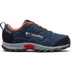 Taped Seams Children's Shoes Columbia Big Kid's Firecamp Sledder WP - Collegiate Navy/Flame