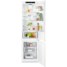 Fridge above Freezer - Integrated Fridge Freezers AEG SCE819E5TS White